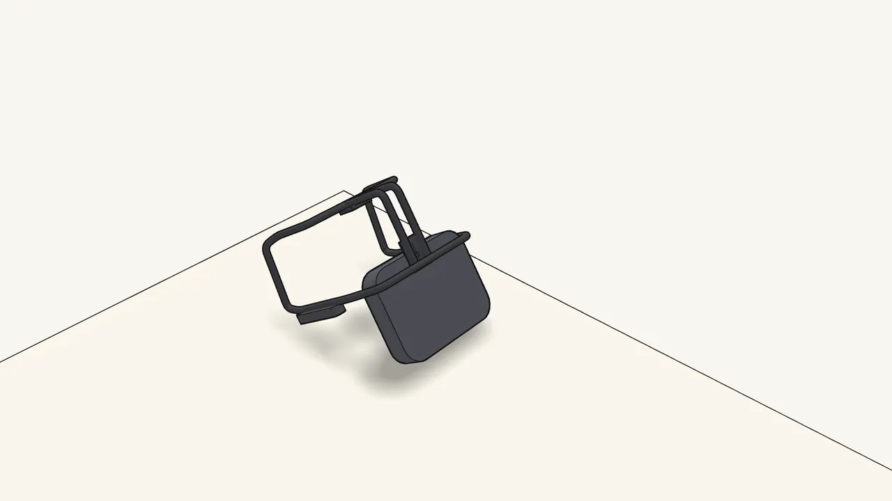 Step 11: Tip the frame over and slide it onto the backrest. — IKEA ALEFJÄLL assembly