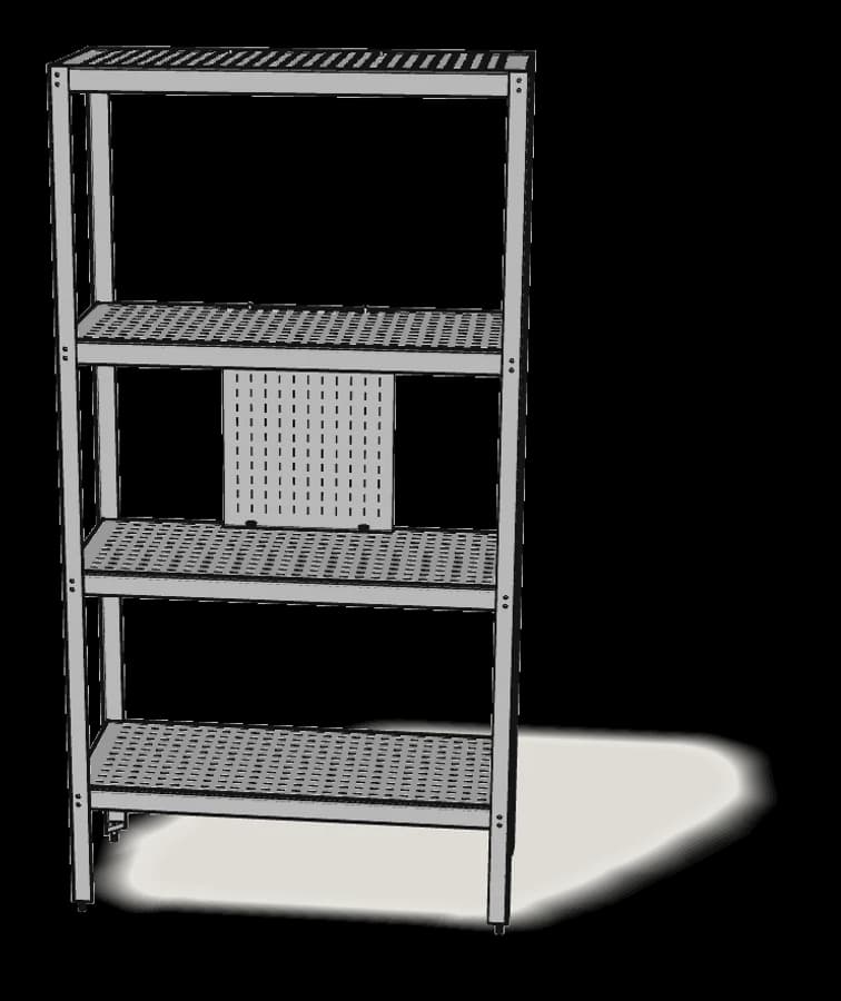 IKEA BAGGEBO Shelf Unit, assembled