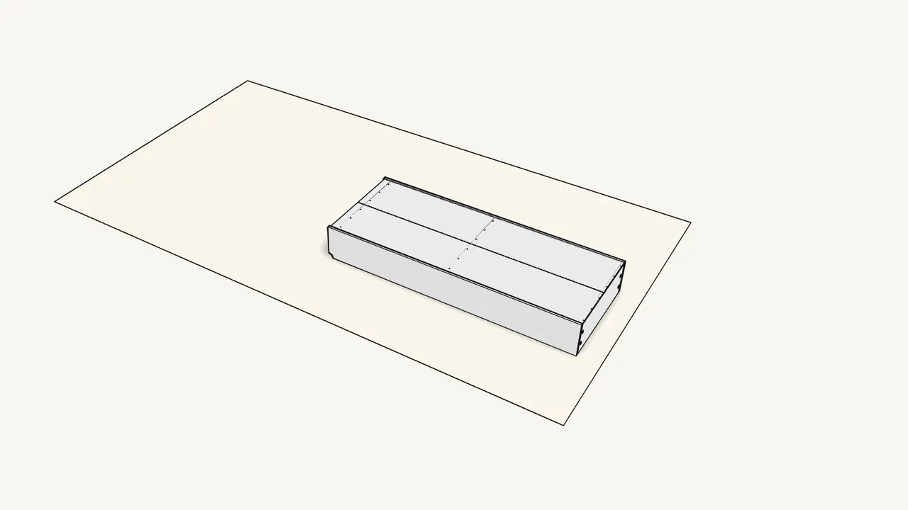 Step 10: Slide the back panel into the grooves in the sides. — IKEA BILLY assembly