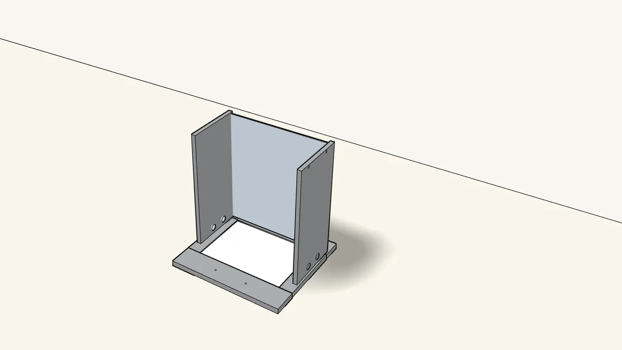 Step 20: Slide the drawer bottom down into the grooves. — IKEA BRIMNES assembly
