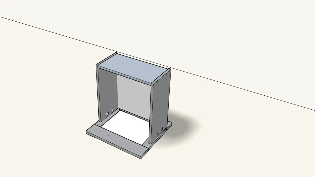 Step 21: Fit the drawer back between the sides. — IKEA BRIMNES assembly
