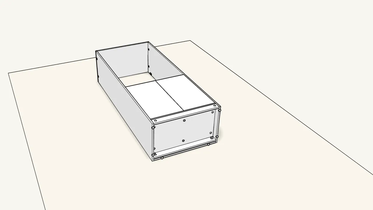 Step 15: Turn the wardrobe over onto its front. — IKEA BRIMNES assembly