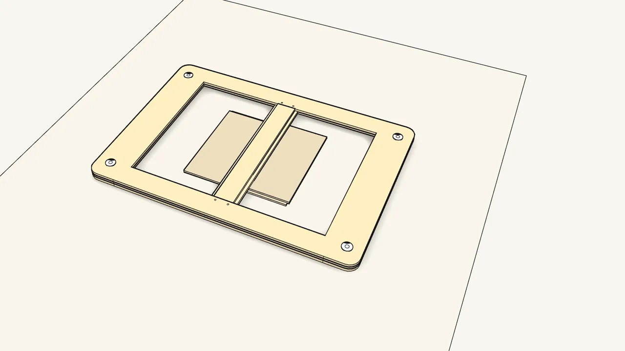Step 3: Turn the frame over onto two pieces of cardboard. — IKEA FLISAT assembly