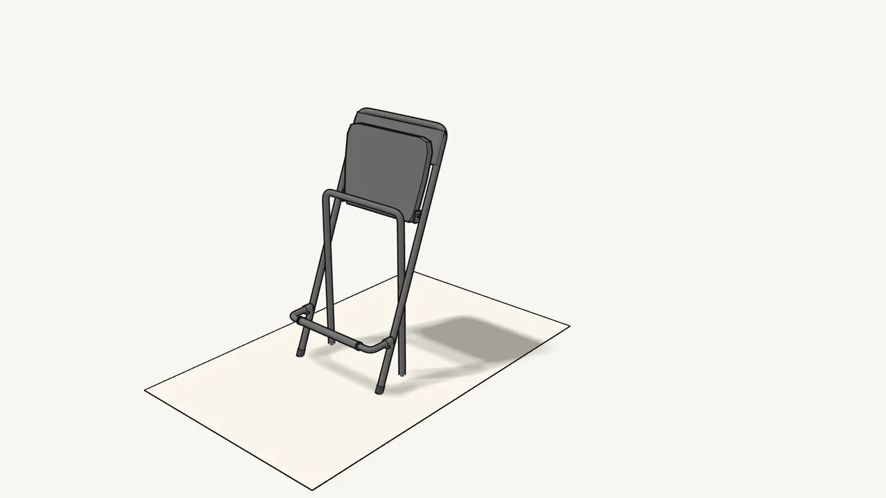 Step 5: Stand the stool up. — IKEA FRANKLIN assembly