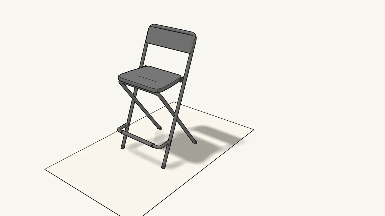 Step 7: Press the seat down until it clicks. — IKEA FRANKLIN assembly