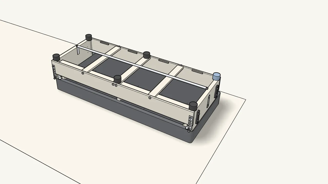Step 18: Screw in the 6 legs (141454) by hand. — IKEA FRIHETEN assembly