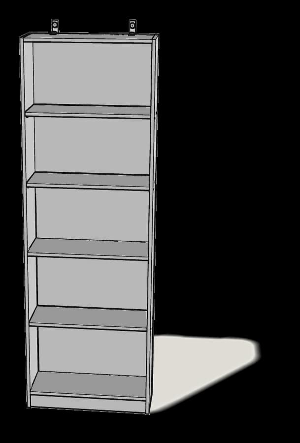 IKEA GERSBY Bookcase, assembled