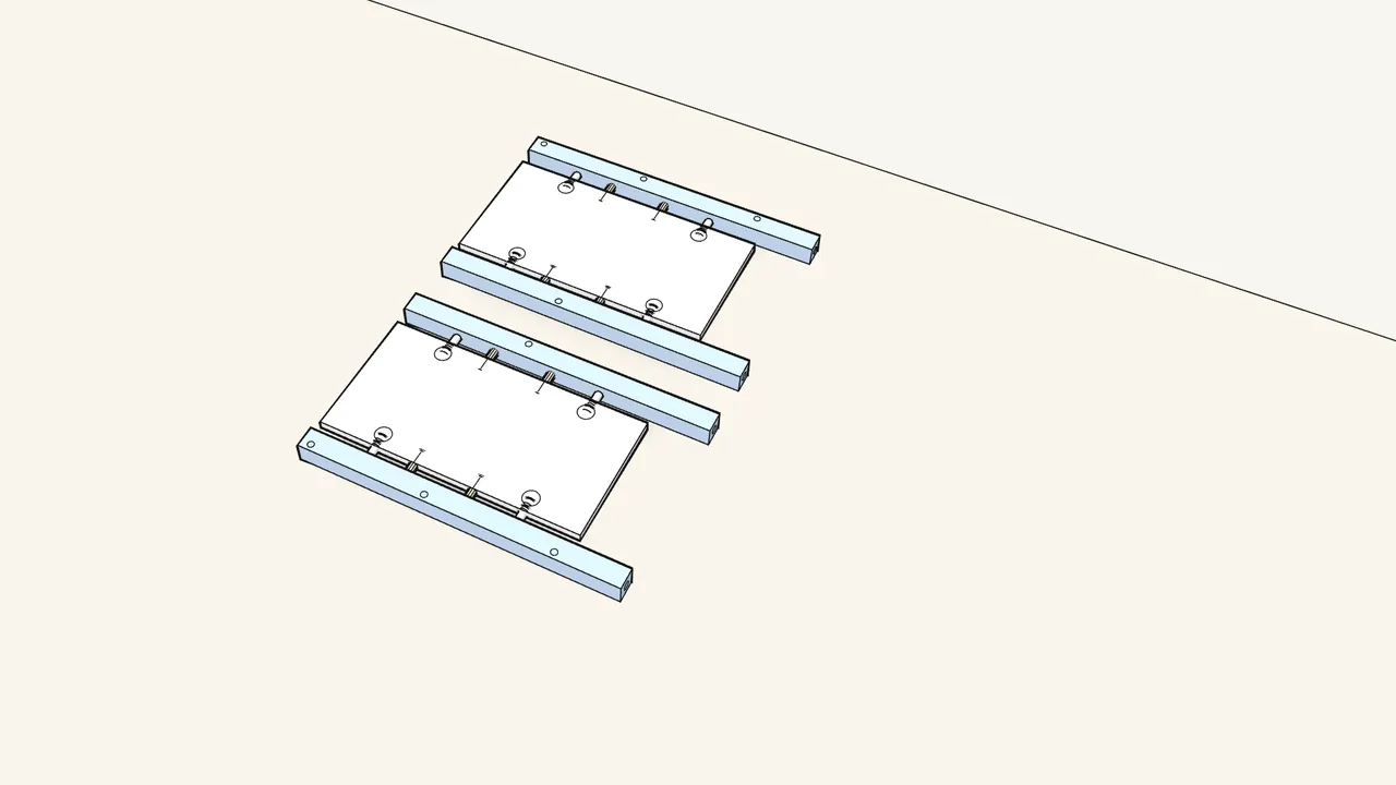Step 2: Push 8 dowels (101350) into the side panels and fit the legs. — IKEA HEMNES assembly