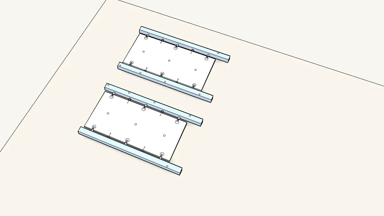 Step 2: Push 8 short dowels (101350) into the side panels, then fit the legs. — IKEA HEMNES assembly