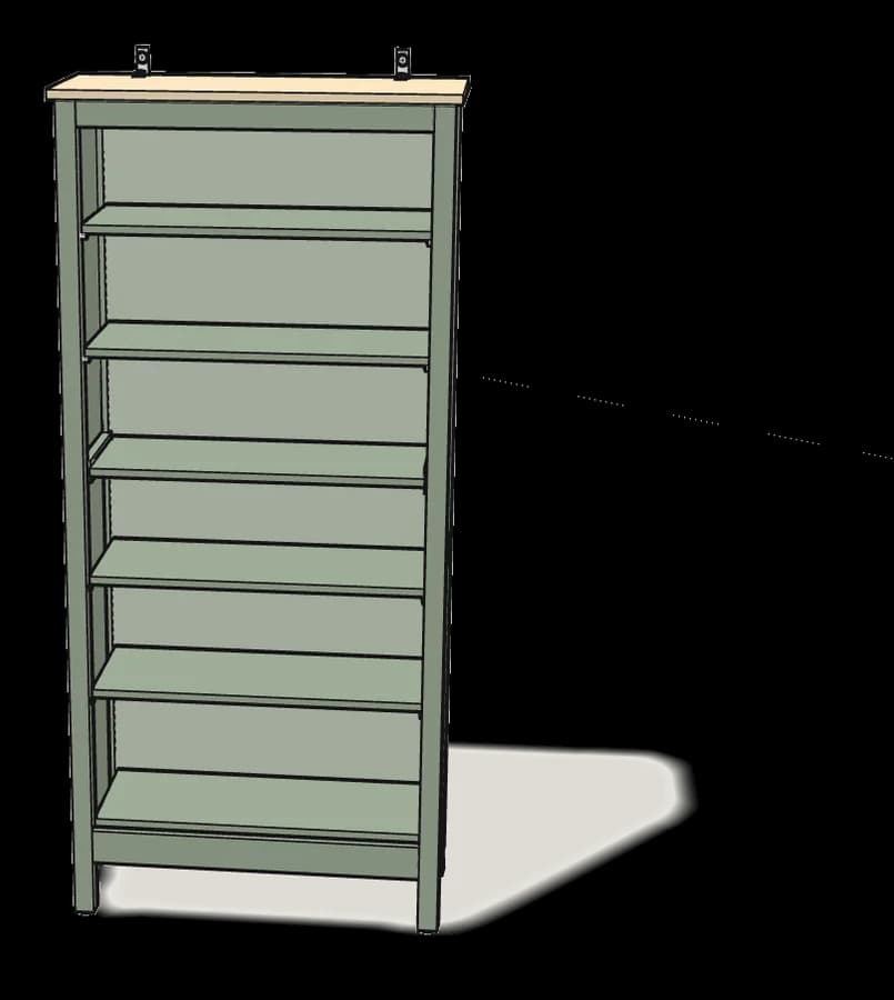 IKEA HEMNES Bookcase, assembled