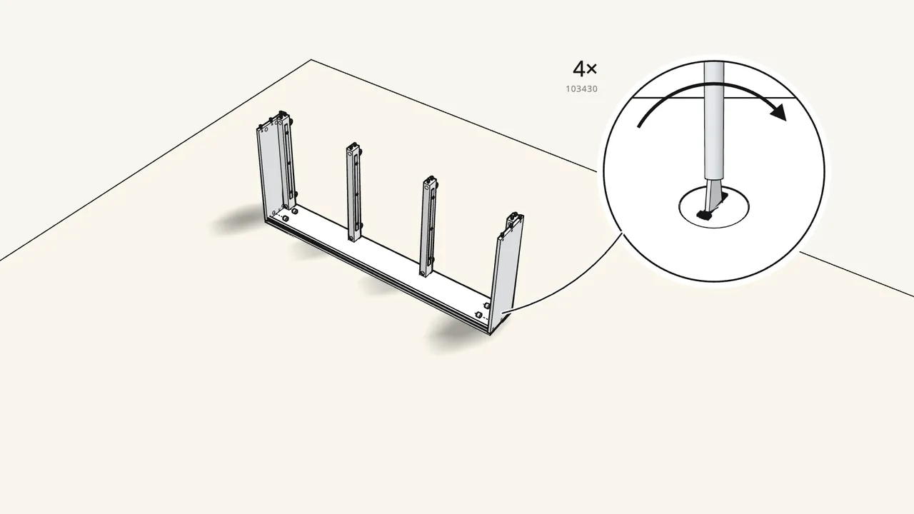 Step 6: Push 12 dowels into the end panels. Fit them, lock 4 cam locks. — IKEA HEMNES assembly