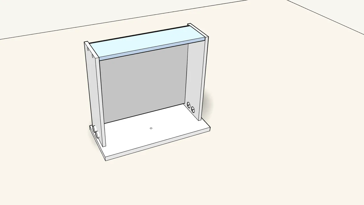 Step 4: Slide the bottom into the grooves, then fit the back. — IKEA HEMNES assembly