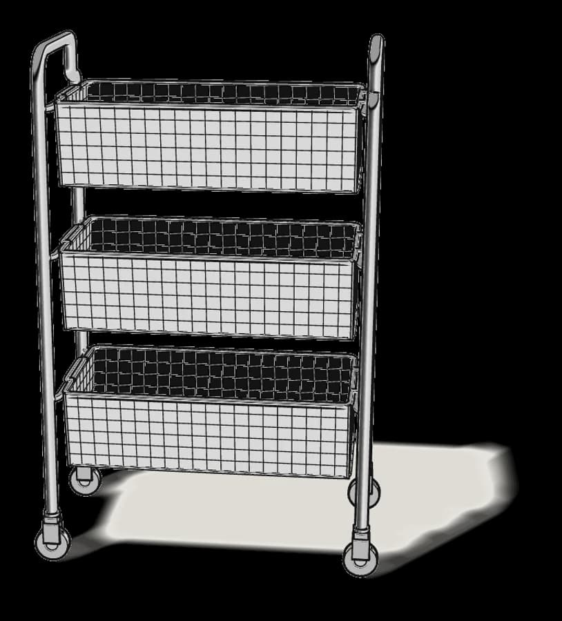 IKEA HORNAVAN Cart, assembled