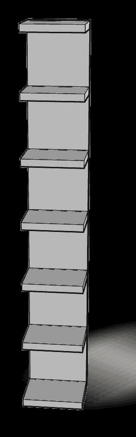 IKEA LACK Wall Shelf Unit, assembled