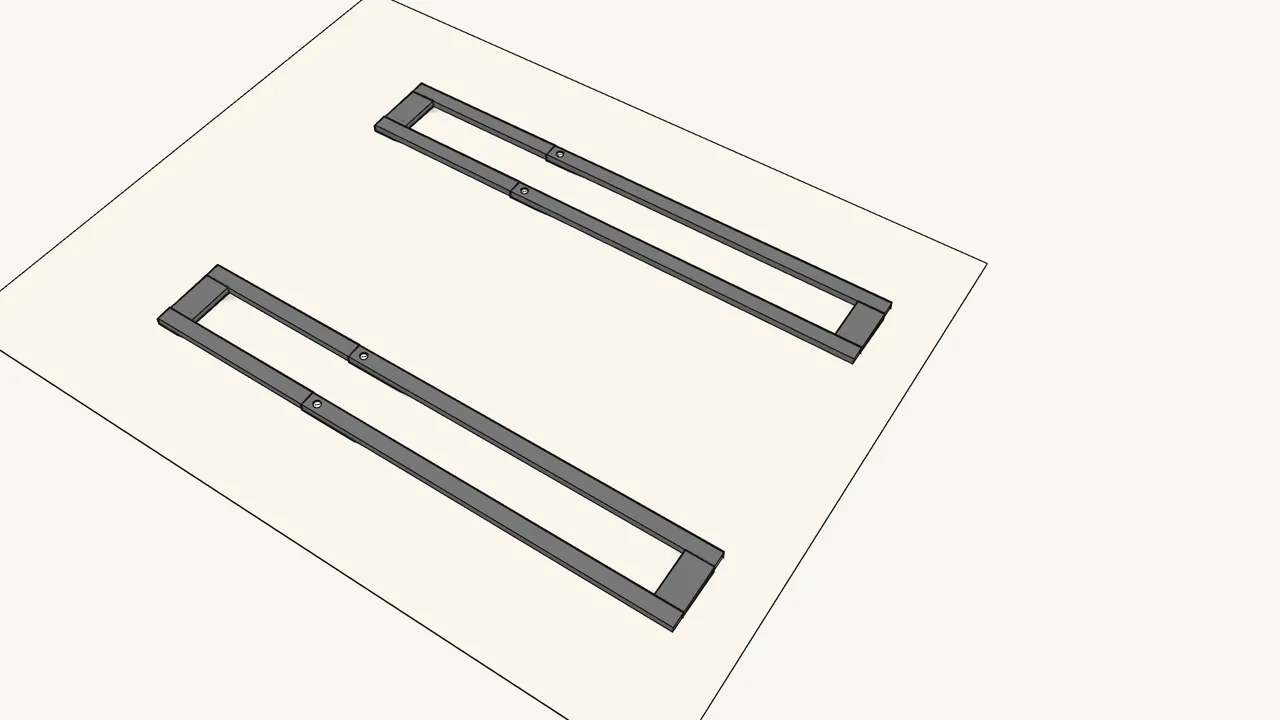 Step 5: Press the posts onto the blocks to make 2 side frames. — IKEA LAIVA assembly