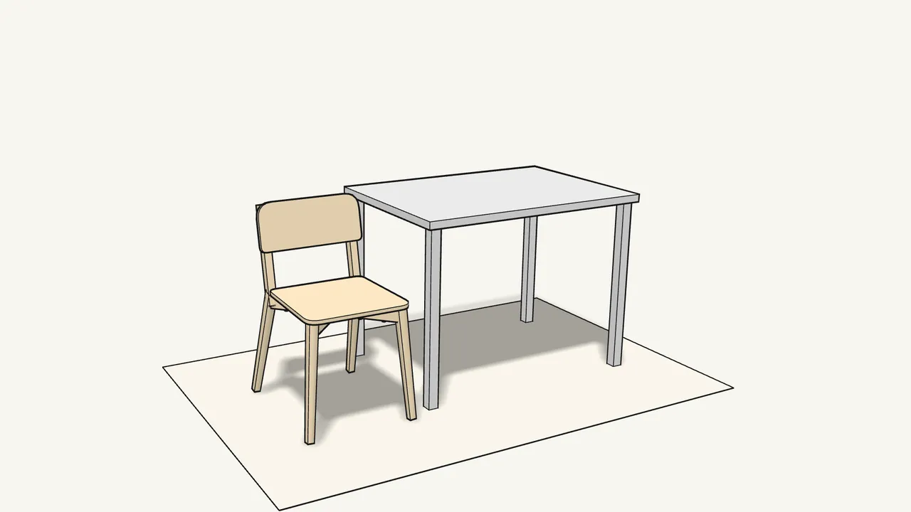 Step 12: Turn the chair upright. — IKEA LISABO assembly