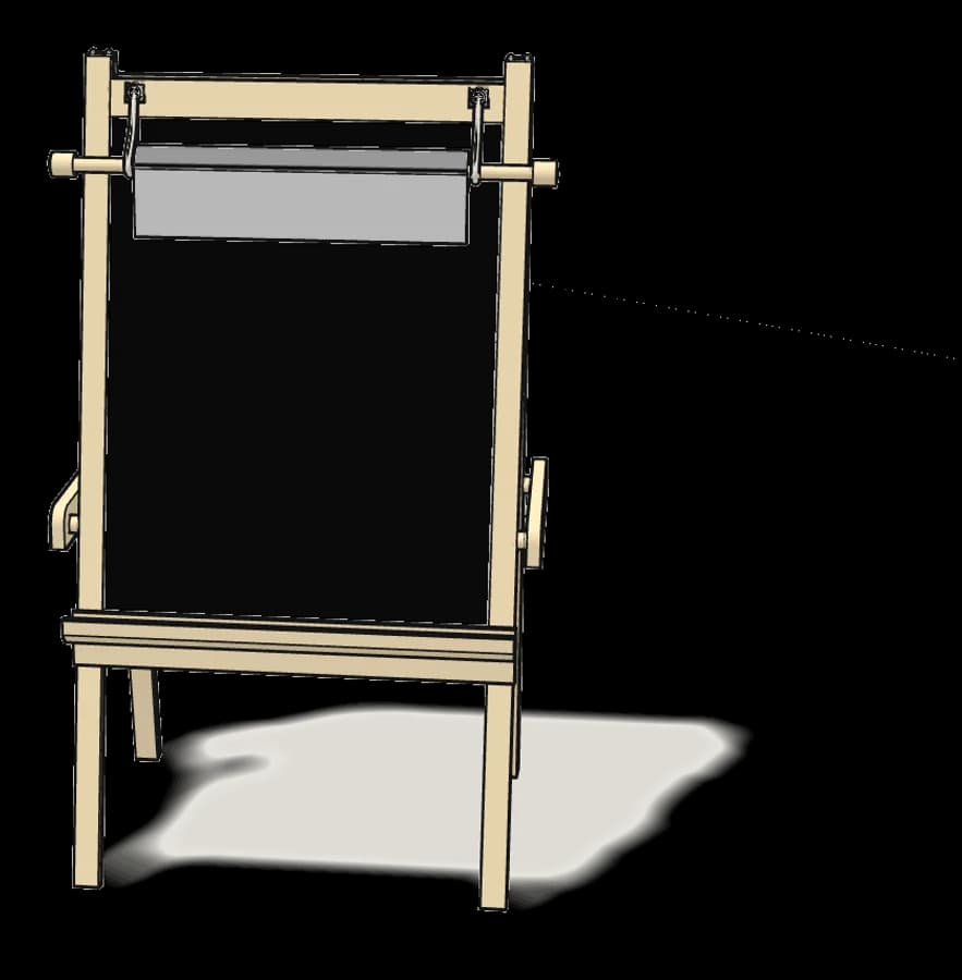 IKEA MÅLA Easel, assembled