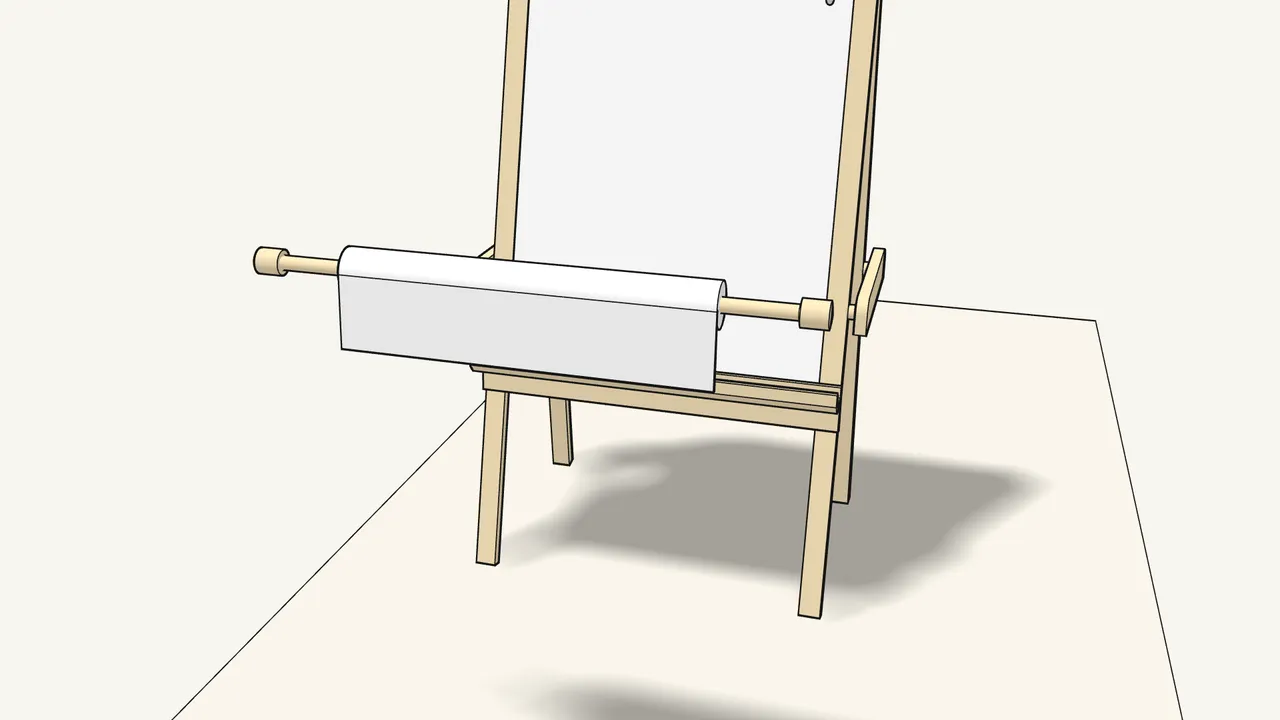 Step 9: Slide the paper roll onto the rod. — IKEA MÅLA assembly