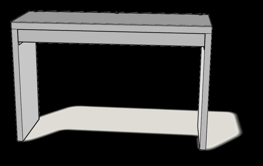 IKEA MALM Dressing Table, assembled