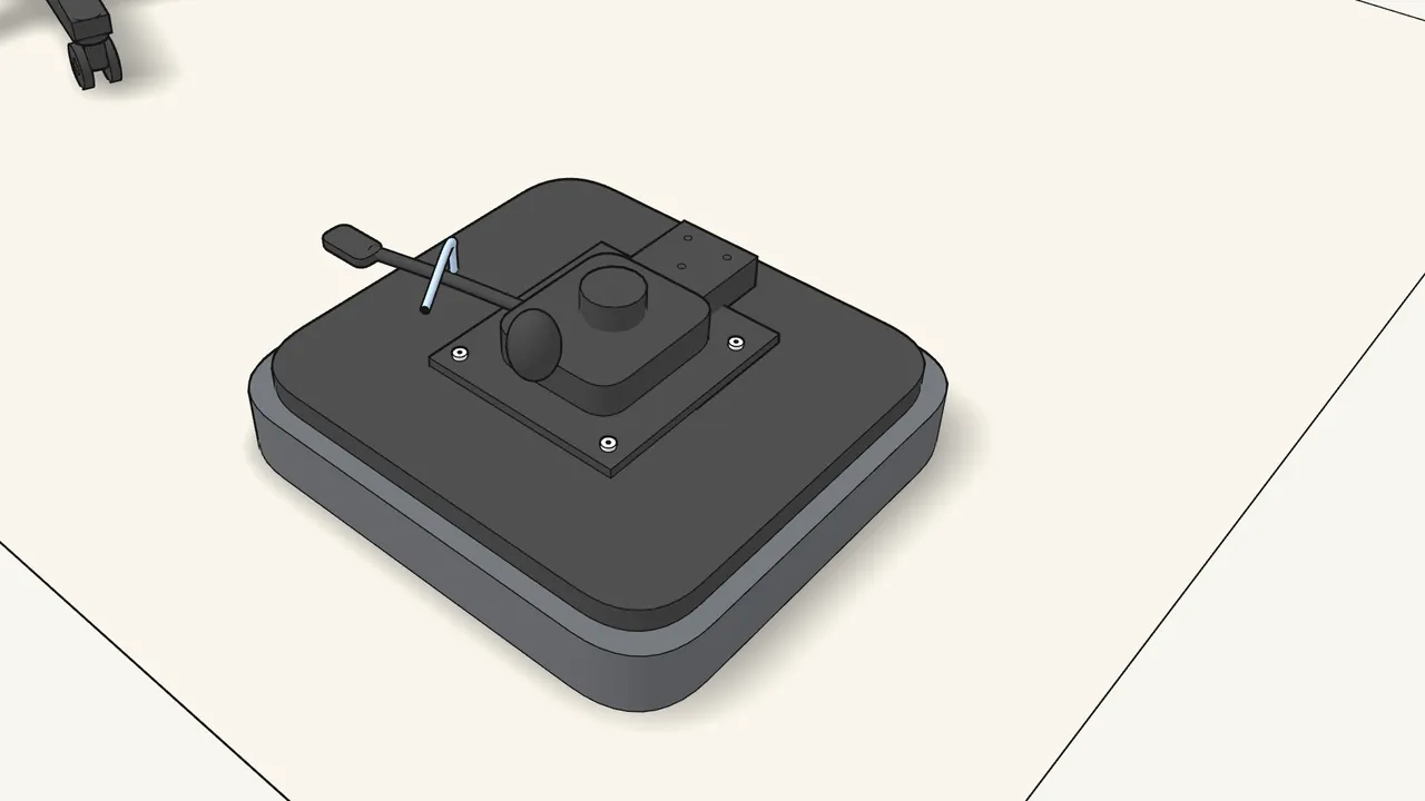 Step 8: Tighten all 4 bolts with the Allen key. — IKEA MARKUS assembly