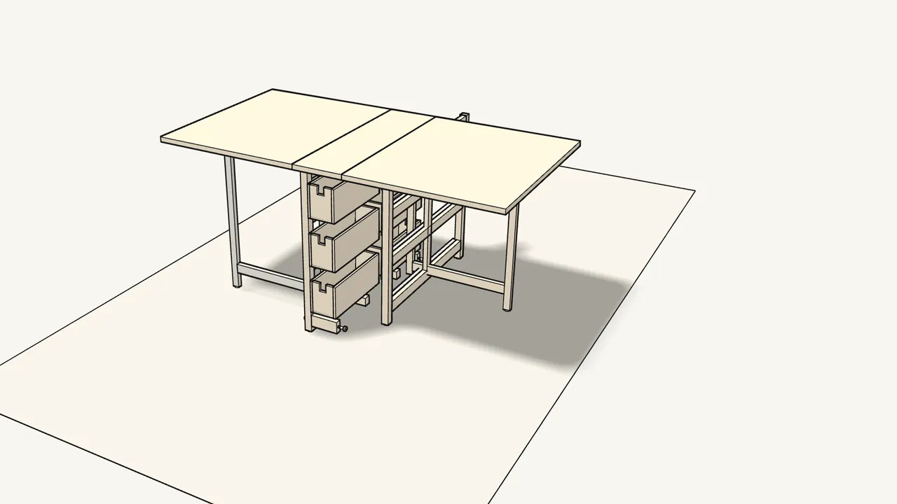 Step 16: Do the same on the other side. — IKEA NORDEN assembly