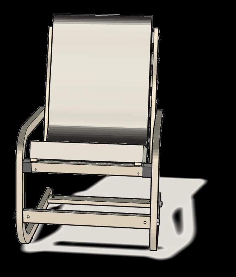 IKEA POÄNG Armchair Frame, assembled