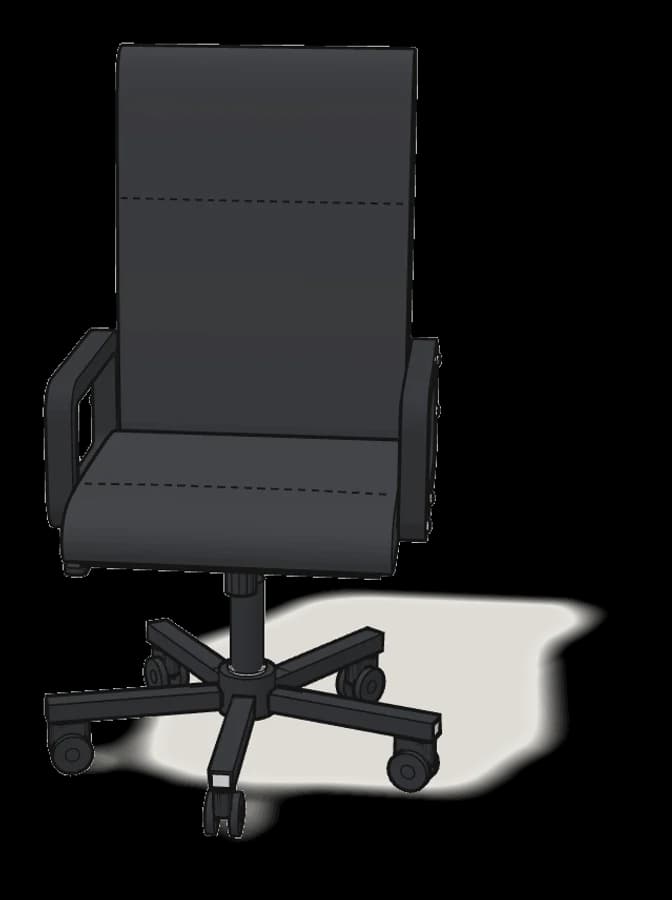 IKEA RENBERGET Swivel Chair, assembled