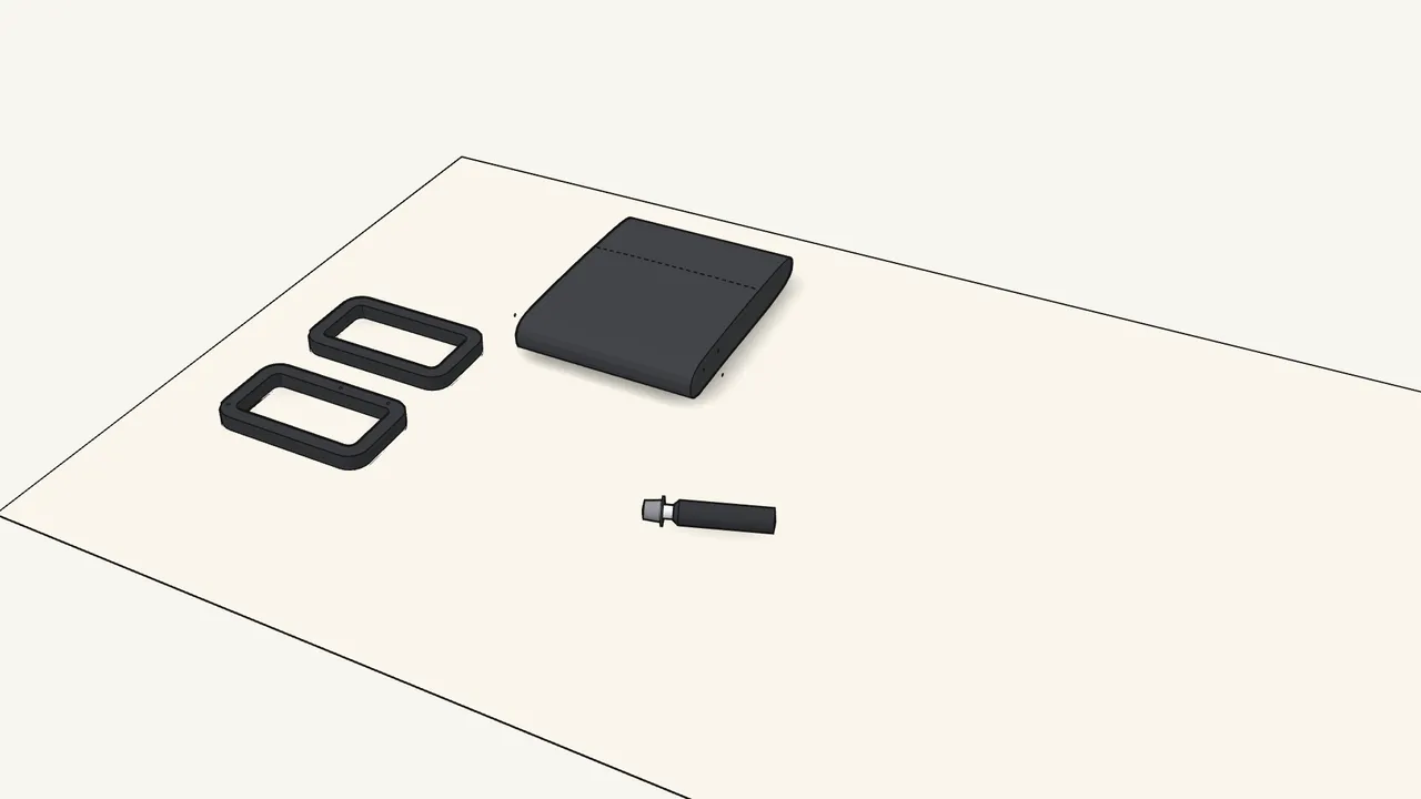 Step 1: Open the zip and take out the parts packed inside. — IKEA RENBERGET assembly