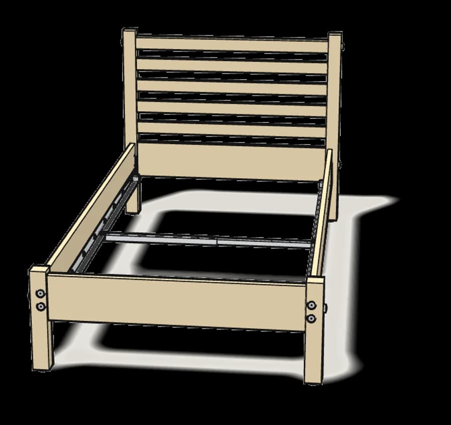 TARVA Bed Frame