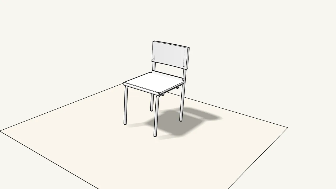 Step 14: Turn the chair upright. — IKEA TEODORES assembly
