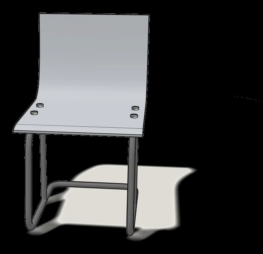 IKEA TOBIAS Chair, assembled